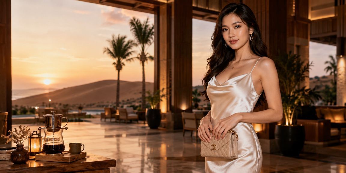 Người chơi tại Mũi Né truy cập v18 trên điện thoại bên ly cà phê